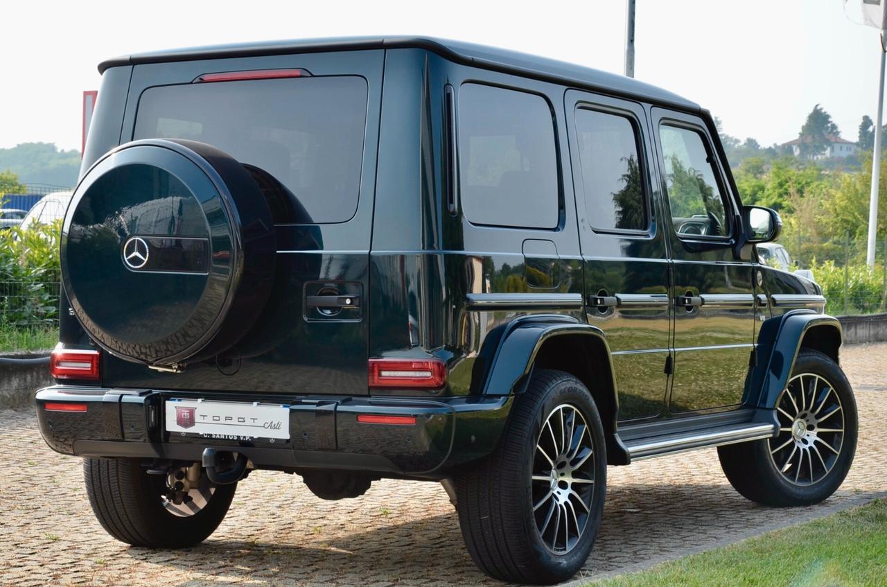 MERCEDES-BENZ G 500 V8 422cv PREMIUM AMG AUTO, UNICOPROP, SERVICE UFF MERCEDES, EURO 6D, TETTO, HI-FI BURMESTER, 20", PERMUTE