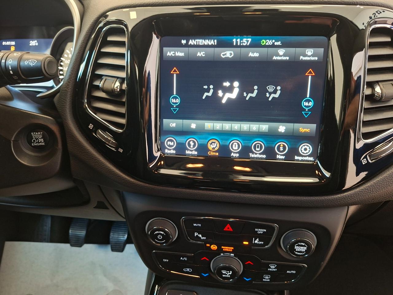 Jeep Compass 1.6 Multijet II 2WD Limited con SOLI KM 61.223 !!!
