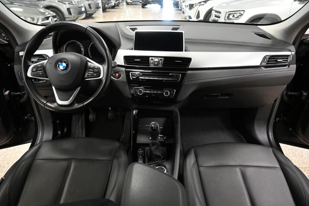 BMW X2 16D 115CV 6M. S-DRIVE BUSINESS ADVANTAGE ( FARI LED - PELLE - NAVI - CRUISE - PARK ASSISTANT - TELECAMERA POST. )