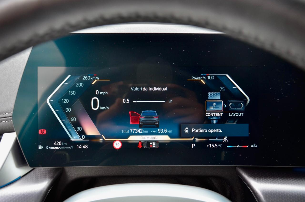 BMW 218d ACTIVE TOURER MSPORT 150cv AUTO, GARANZIA BMW 4/27, SERVICE BMW, UFF ITALIANA, EURO 6D, HARMAN & KARDON, FULL LED, RETROCAMERA, 19", PERMUTE