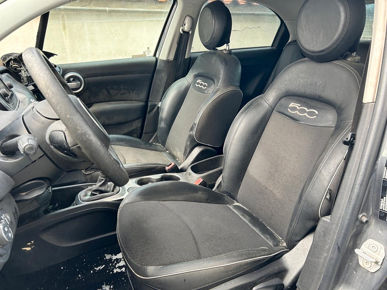 Fiat 500X 1.3 MJT 95CV - 2016 Incidentata