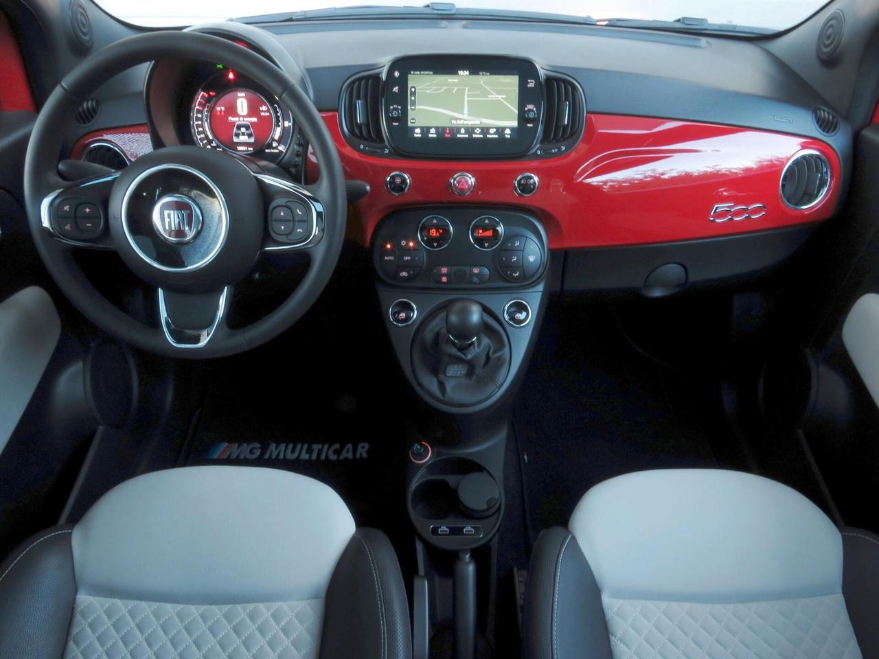 Fiat 500 1.0 hybrid Dolcevita. navi/cerchi16/clima aut