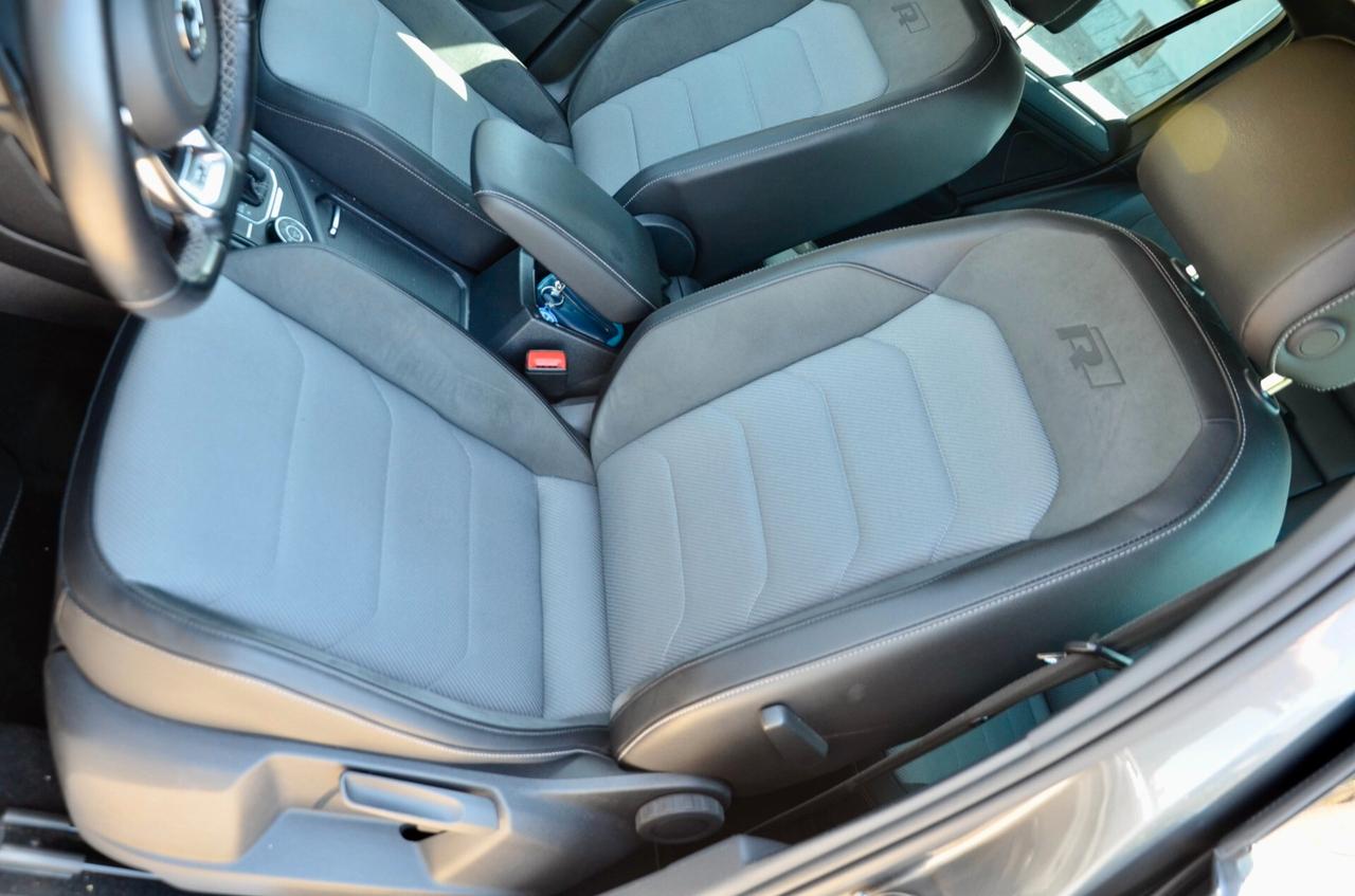 VOLKSWAGEN TIGUAN 2.0 TDI R-LINE INT+EXT 4MOTION 150cv DSG, UFF ITALIANA, SERVICE VW, FULL LED, RETRO 360, PERMUTE