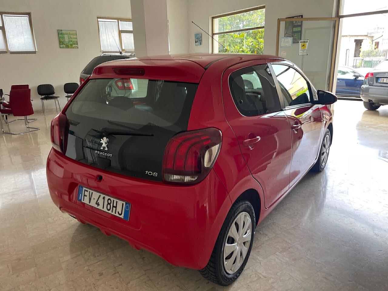 PEUGEOT 108 1.0 VTI 72 CV 5 PORTE ACTIVE