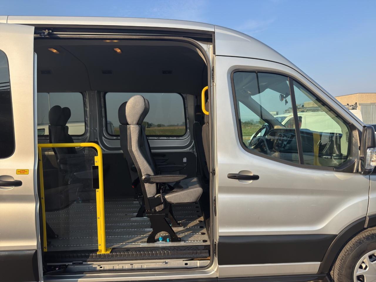 FORD Transit 350 2.0 ECOBLUE 130 CV 9 POSTI L3H2 TRASPORTO DISABILI-DOPPIO CLIMA-