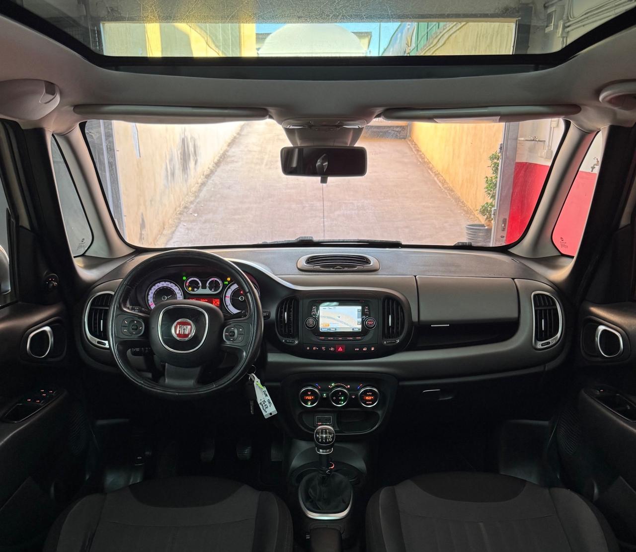 FIAT 500 L, 90000 CHILOMETRI, 2016,TETTO PELLE NAVIGATORE