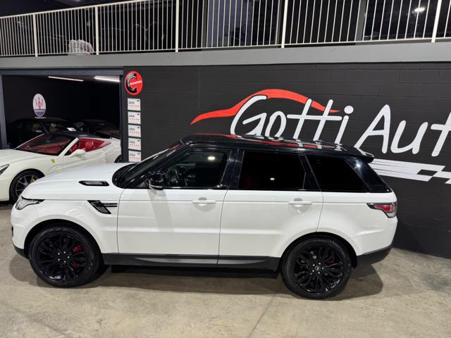 LAND ROVER Range Rover Sport 3.0 SDV6 WHITE IN SEDE CERCHI DA 21 AUTOBIOGRAPHY