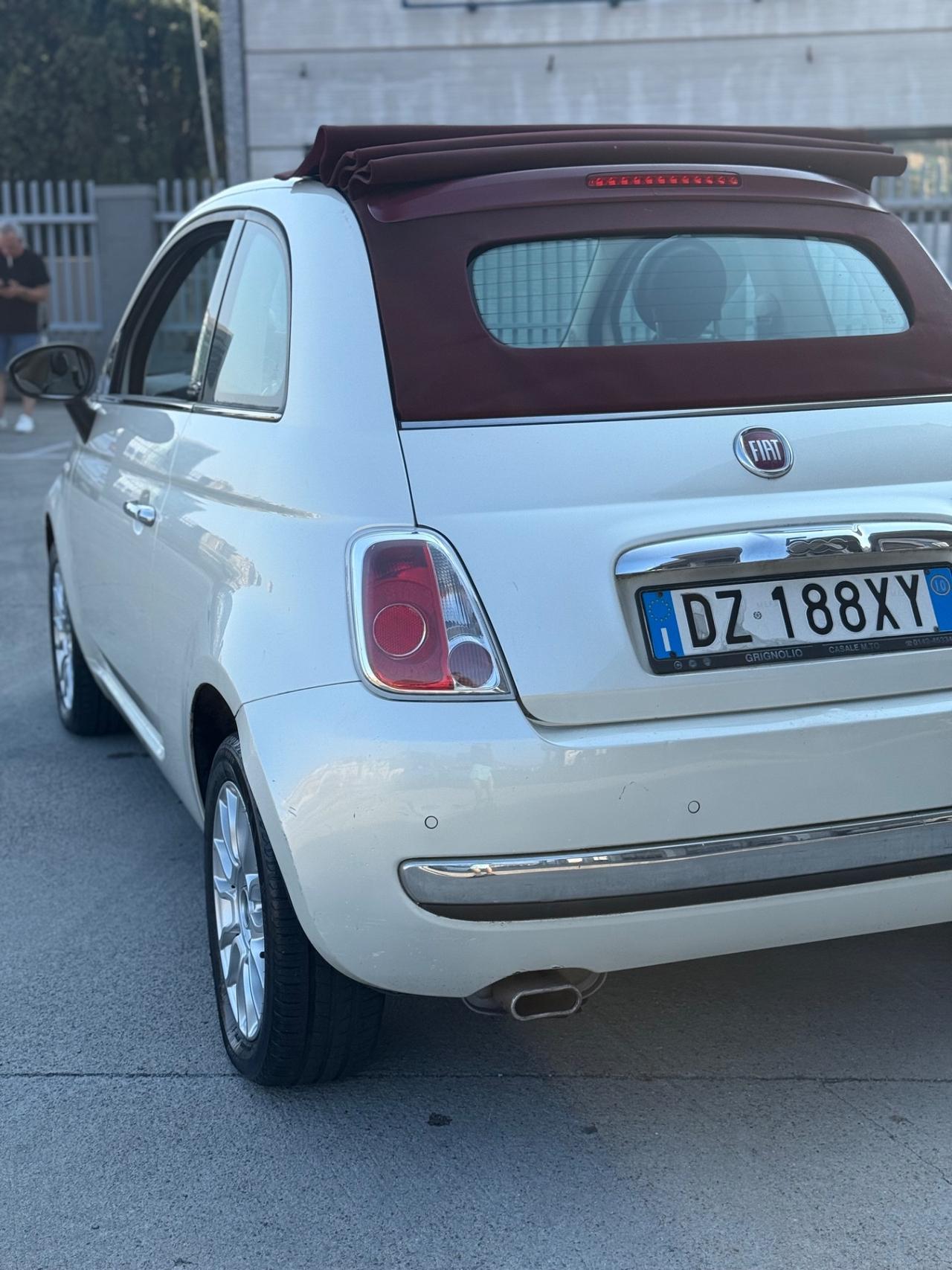 Fiat 500 C 1.2 Lounge cabrio unico propietario