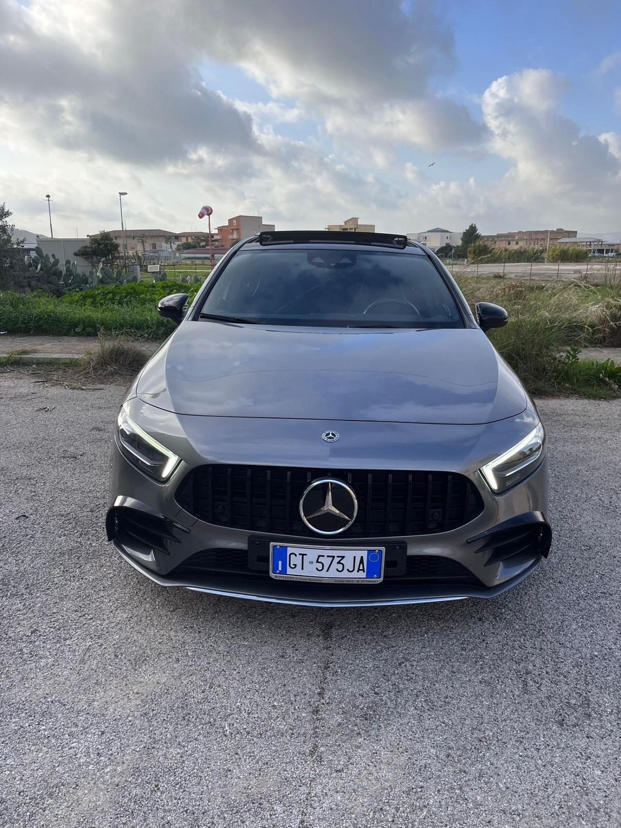 Mercedes-benz A 220 d Automatic Premium Tetto Gancio Navi Led