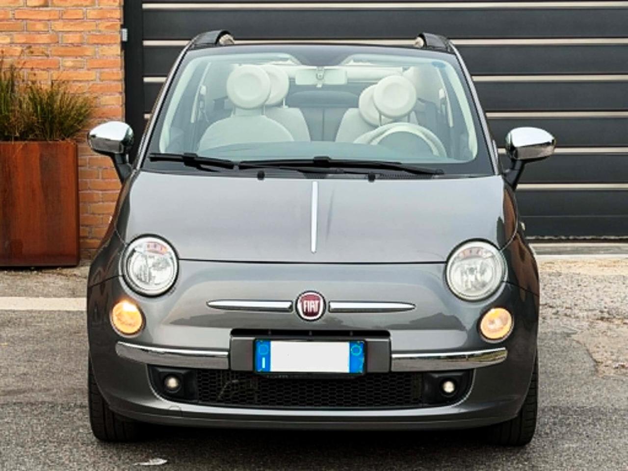 Fiat 500 1.3 MjT 75 CV-169.000KM-Cabrio-GARANZIA