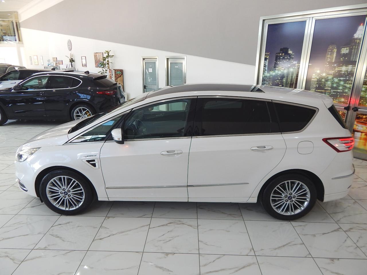Ford S-Max 2.0 TDCI Vignale 7P. TETTO-NAVI-PELLE-PARK-LED