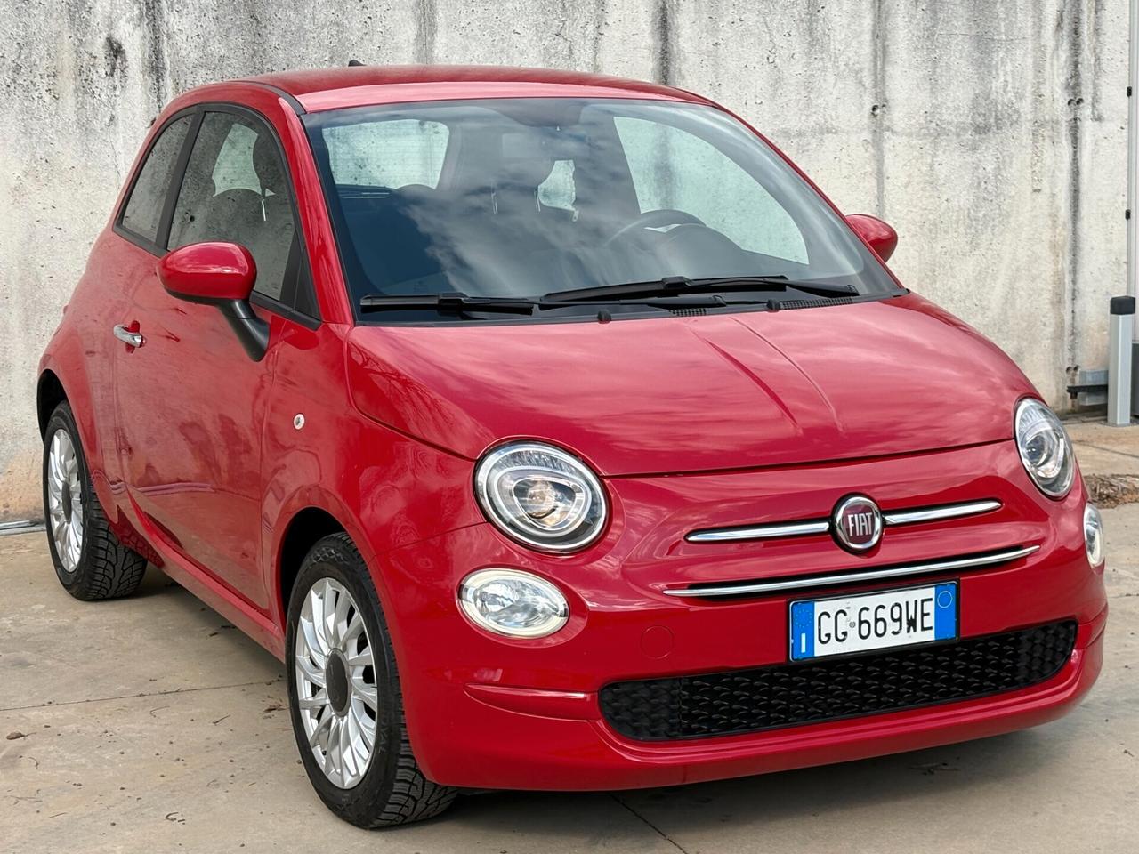 Fiat 500 1.0 benz/ibrida- 28000 km -NAVI-2021