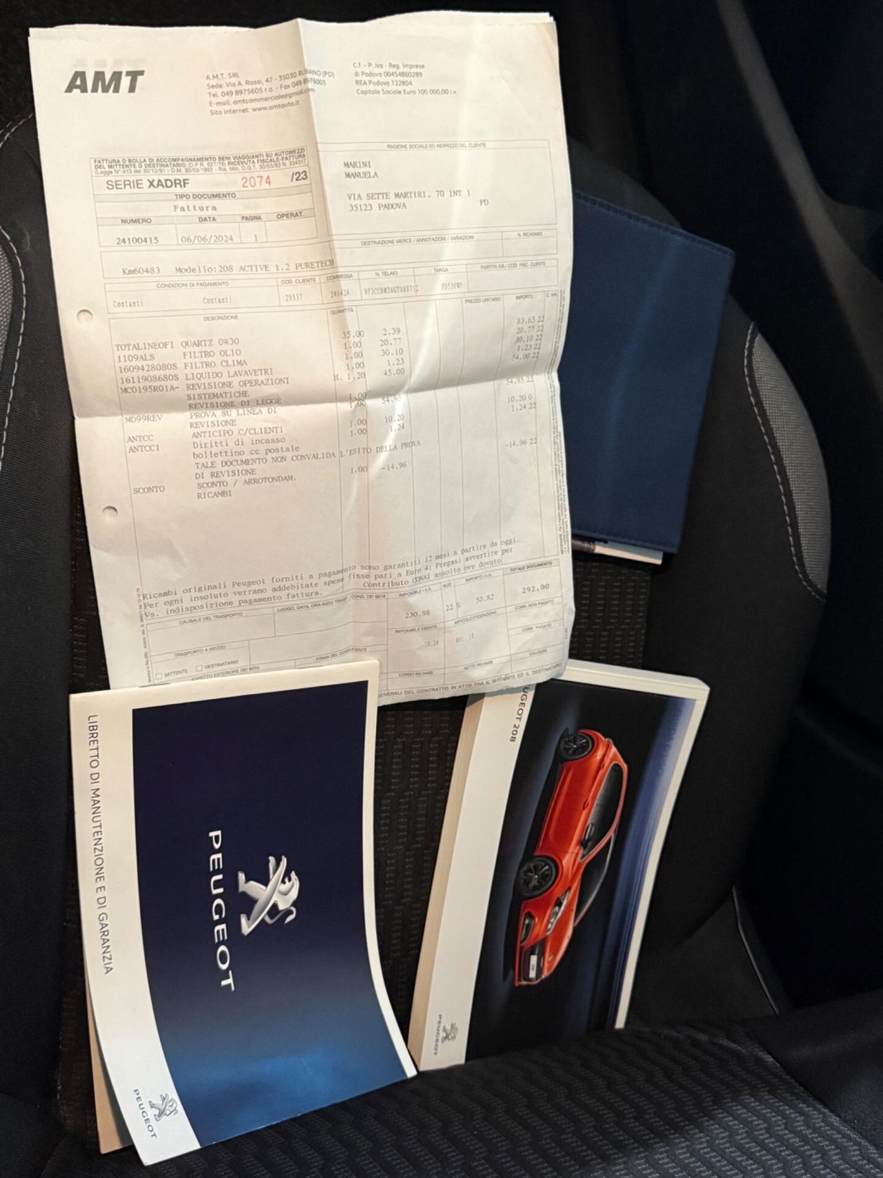 Peugeot 208 67000km 1.2 cv82 5 porte Allure