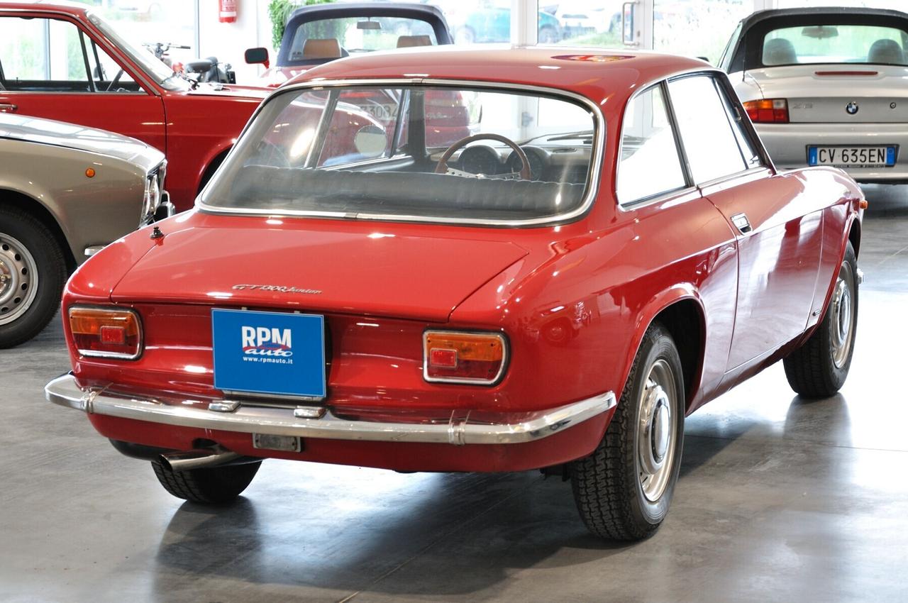 Alfa Romeo GT 1300 Junior 105.30 Targa MI CRS RIAR