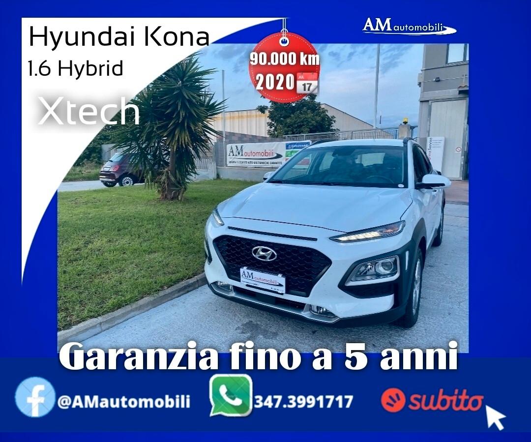 Hyundai Kona 1.6 Hybrid 141 CV Xtech