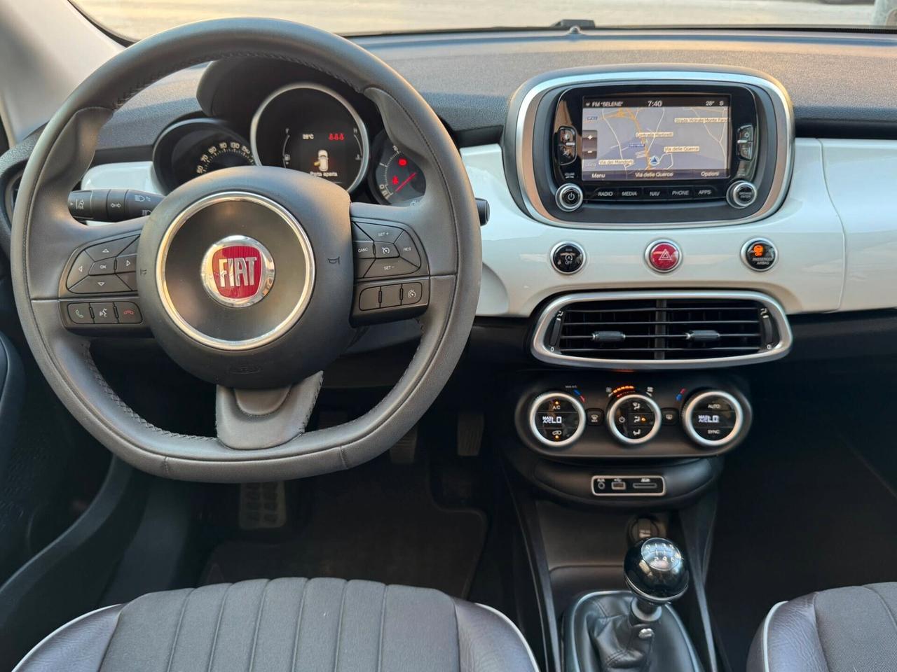 FIAT 500X 1.6 MJ 120 CV. LOUNGE TETTO+CERCHI+RETROCAMERA