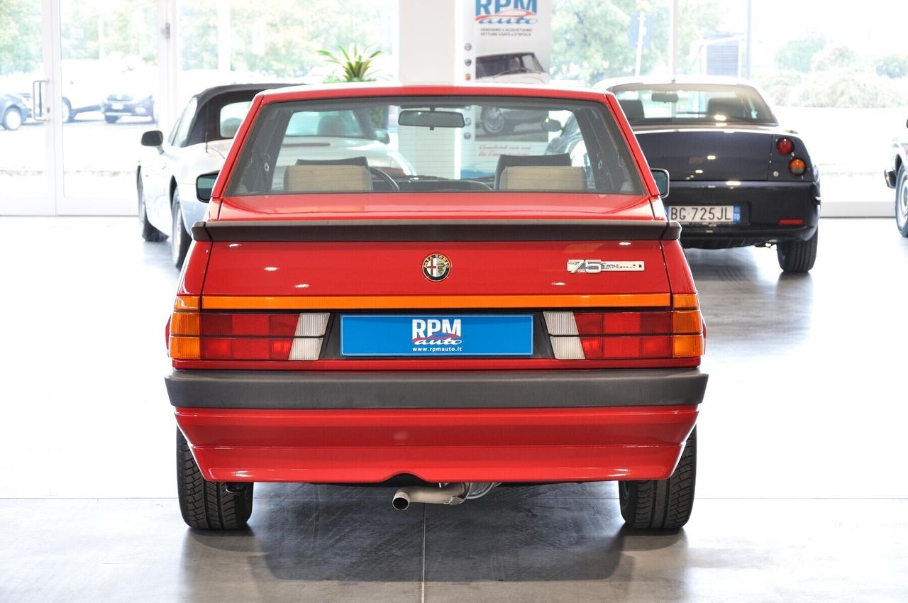 Alfa Romeo 75 2.0i Twin Spark Prima serie Rosso CRS