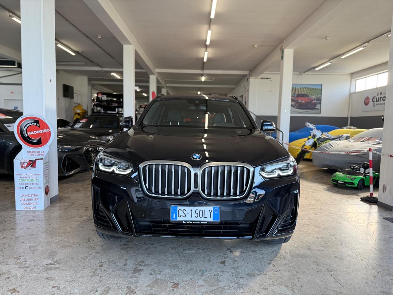 Bmw X3 xDrive20d 48V 190cv Msport 12/2023 Euro 6D Garanzia Ufficiale