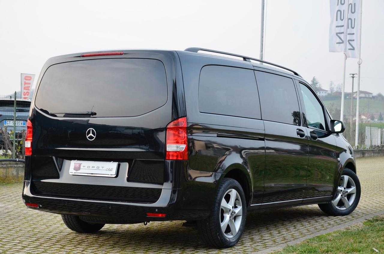 MERCEDES-BENZ VITO TOURER 2.2d 4matic 190cv AUT 8 POSTI, EXTRA LONG, VETTURA PRIVATA, UFF ITALIANA, RETROCAMERA, NAVI, PERMUTE