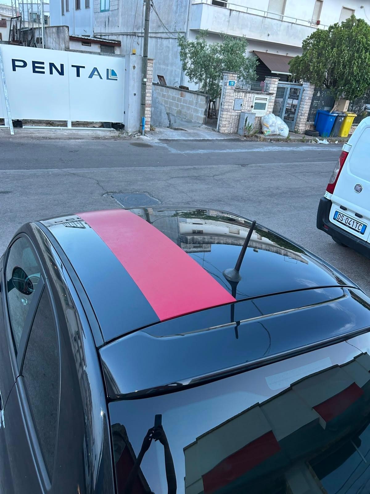Fiat 500s 1.2 -2015 BLACK&RED