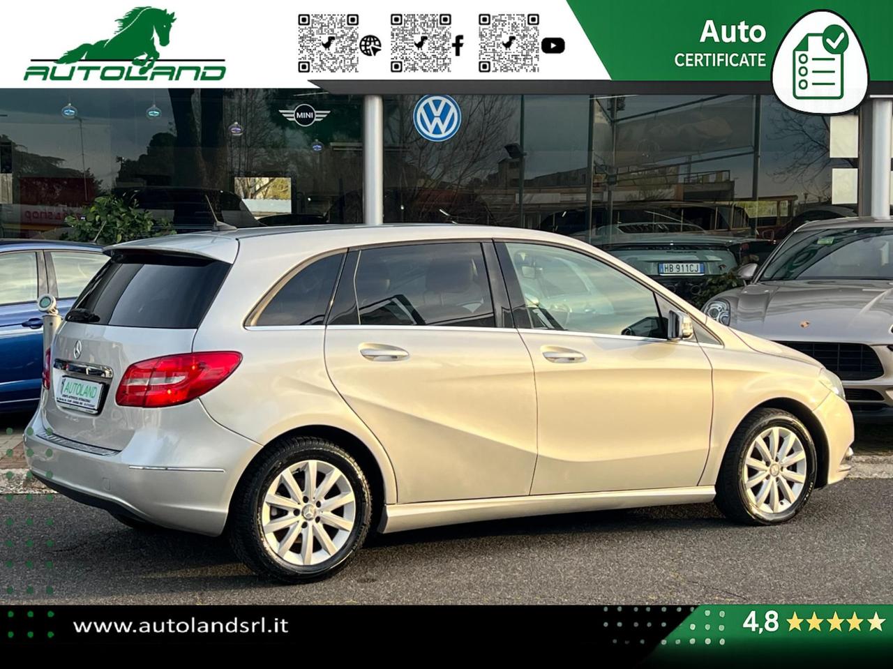 Mercedes B 180 CDI BlueEfficiency Automatica Pelle