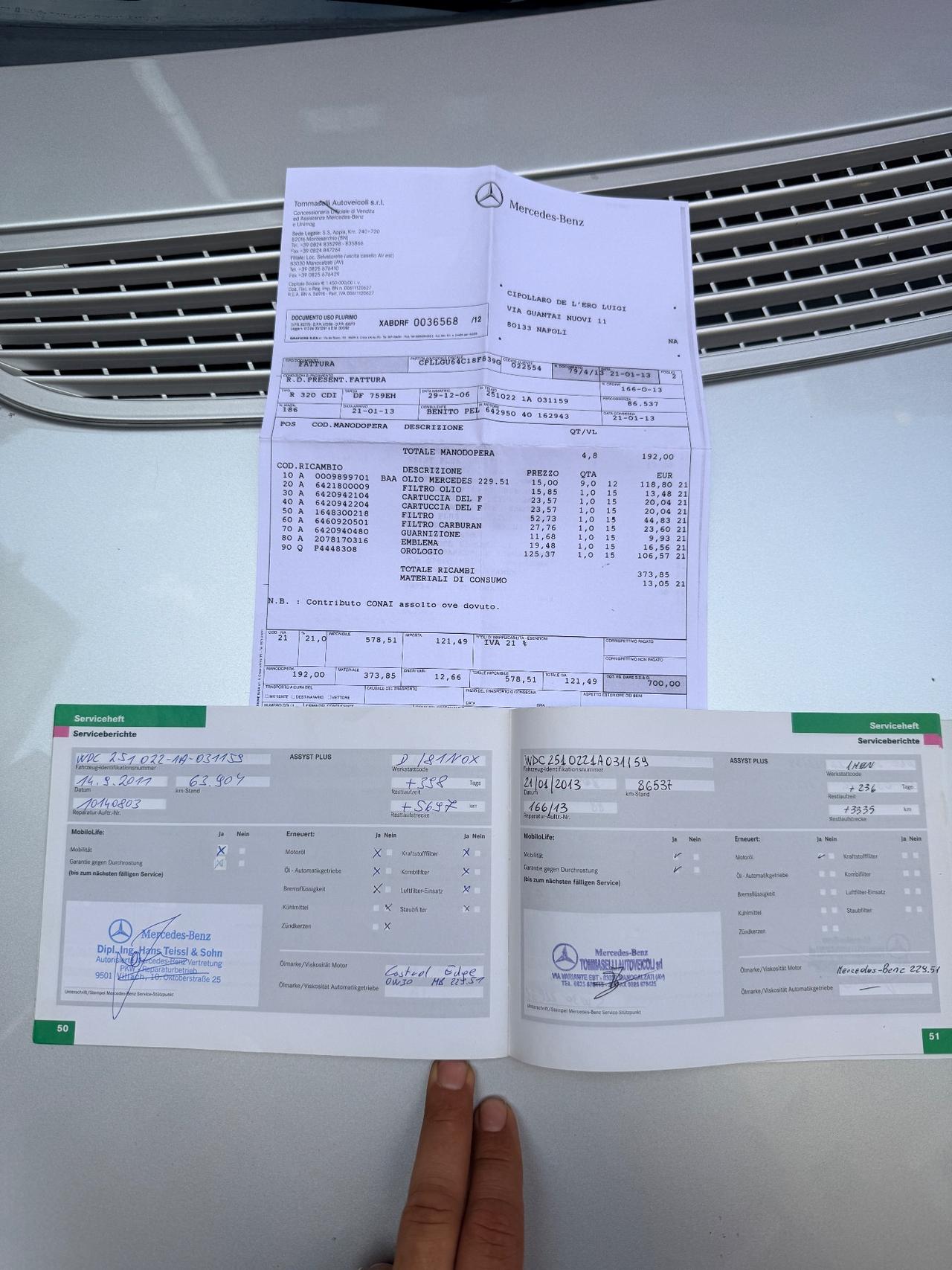Mercedes R 320 V6 224cv 4Matic 6 Posti GANCIO TRAINO