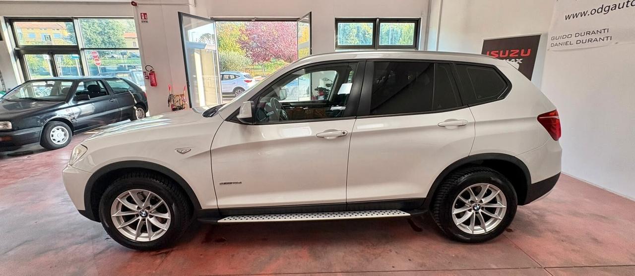 BMW X3 serie3 X-Drive 4X4 CAMBIO AUT. Diesel 2.0 CV 143 Km 166.122 garanzia 12 mesi
