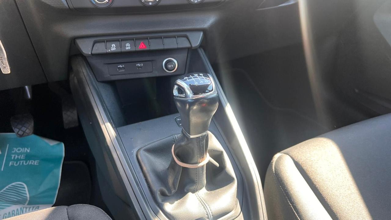 Audi A1 SPORTBACK 30 TFSI Advanced NEOPATENTATI DISTRIBUZIONE NUOVA UNICO PROPRIETARIO