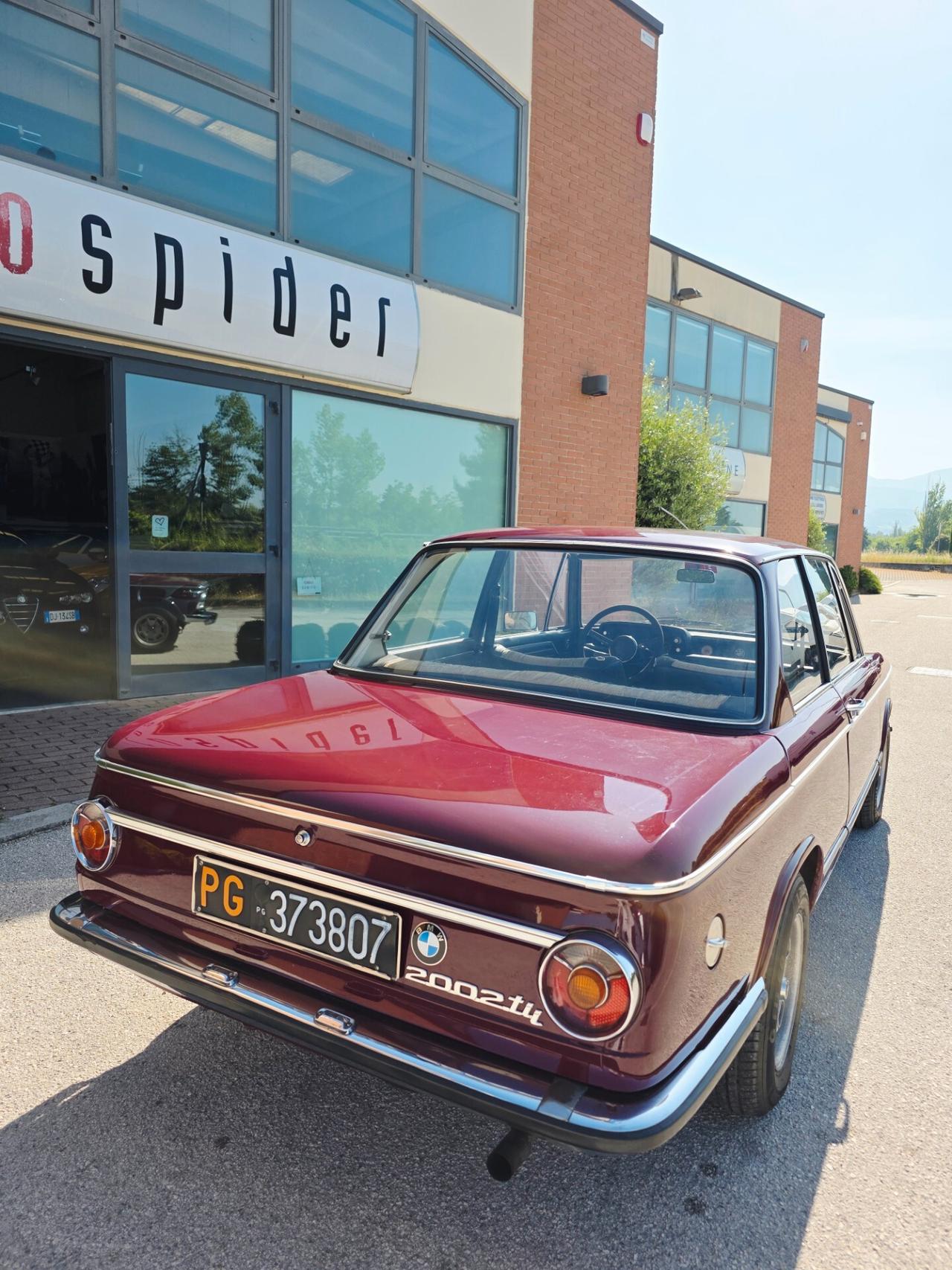 Bmw 2002 Tii Unicoproprietario Targhe originali targa Oro Asi