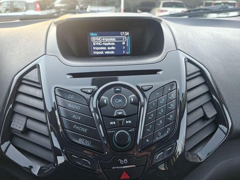 Ford EcoSport EcoSport 1.5 tdci Plus 95cv E6 LEGGI