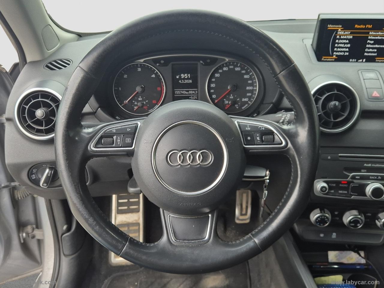AUDI A1 SPB 1.4 TDI Sport PACCHETTO S LINE- 90 CV