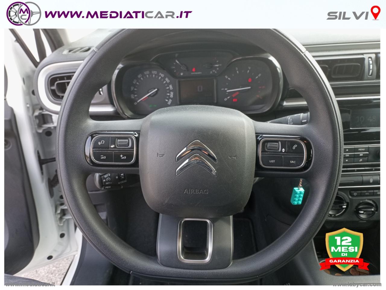 CITROEN C3 PureTech 82 GPL Feel UNICA PROPRIETARIA