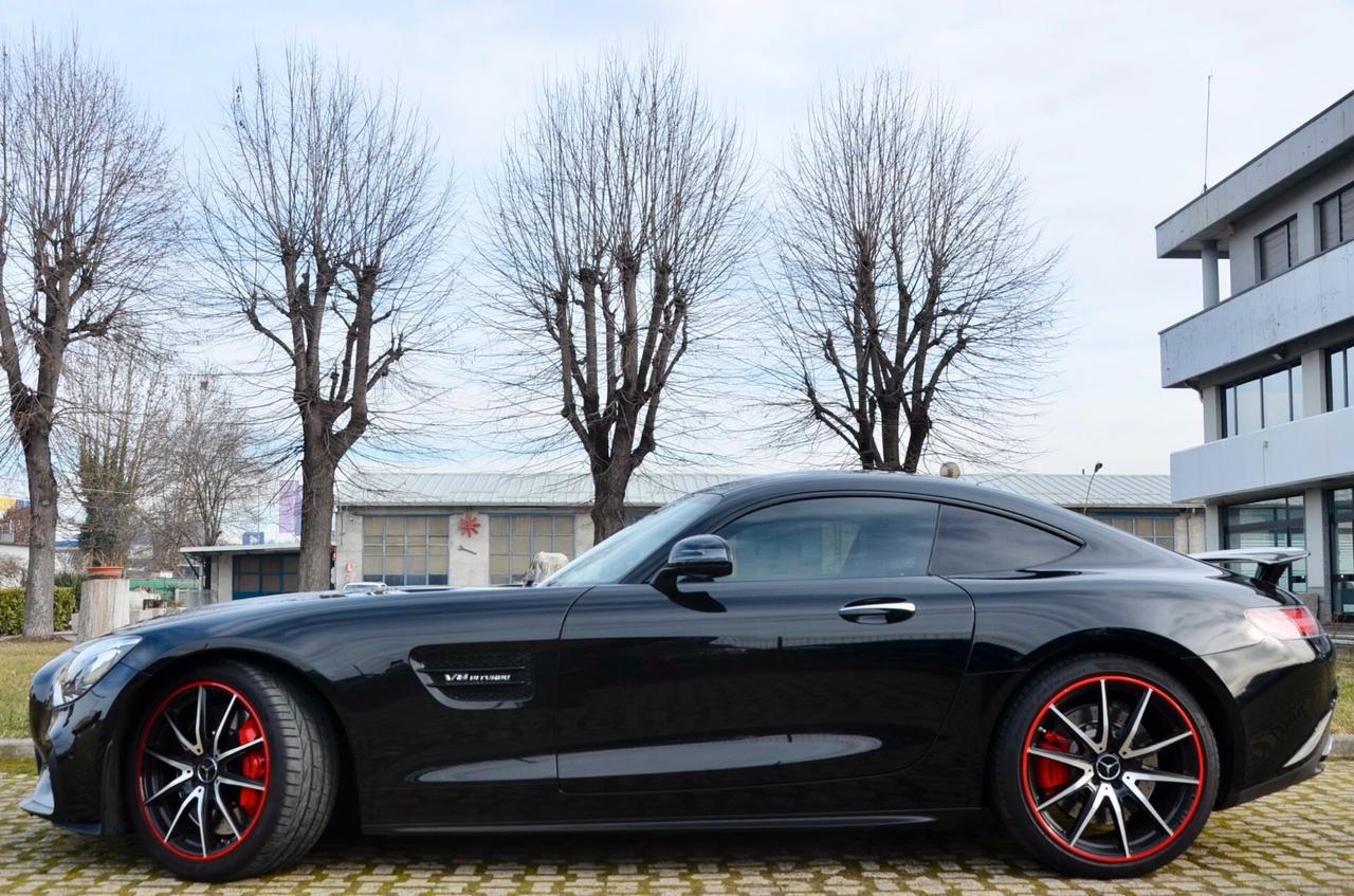 MERCEDES-BENZ AMG GT S 4.0 EDITION 1 510cv AUTO, UFF ITALIANA, SERVICE MERCEDES, SCARICO SPORTIVO, TETTO, SOSPENSIONI ADATTIVE, NIGHT PACK, INSERTI IN CARBONIO, FULL LED, PERMUTE
