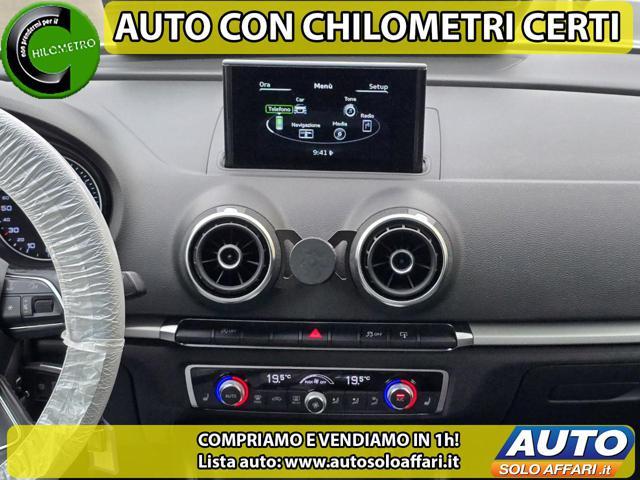 AUDI A3 SPB 1.2TFSI 110CV EURO6B NEOPATENTATI/RATE/PERMUTE