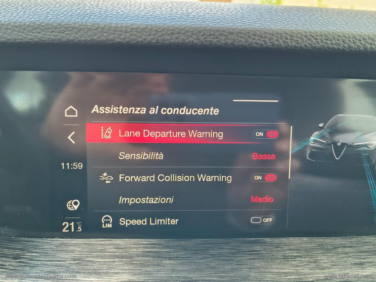 ALFA ROMEO Stelvio 2.2 T.diesel 160CV AT8 RWD Bus. TAGLIANDI ALFAROMEO