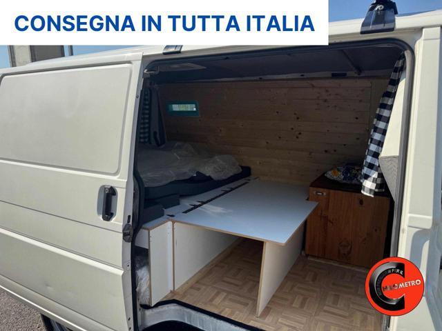 VOLKSWAGEN Transporter 2.4 D PC FURGONE ALLESTITO CAMPER FAI DA TE-CLIMA-