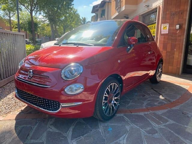 Fiat 500 1.0 Hybrid Red