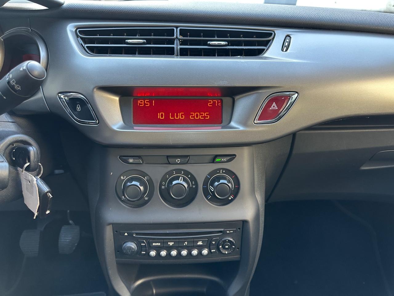 Citroen C3 1.2 VTi 82CV - NEOPATENTATI - KM 72.000