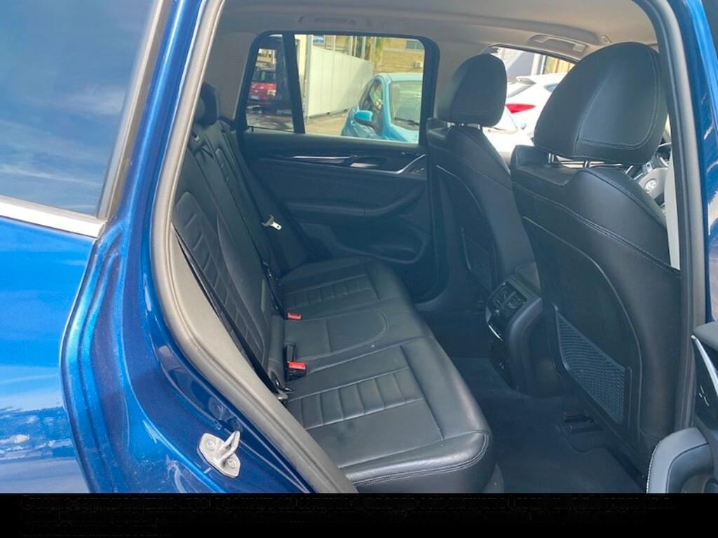 BMW X3 20D 190CV STEPTRONIC 48V X-DRIVE BUSINESS ADVANTAGE ( FARI LED - PELLE - CRUISE - CLIMA TRIZONA - NAVI - MIRROR - PARK ASSISTANT - TELECAMERA POST. )