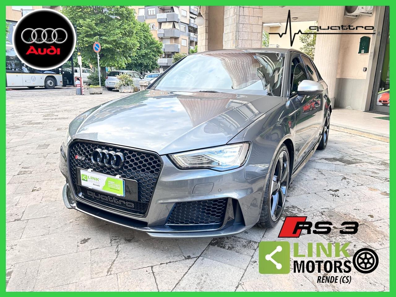 Audi RS 3 SPB 2.5 TFSI quattro 367cv S tronic S line 02/2016