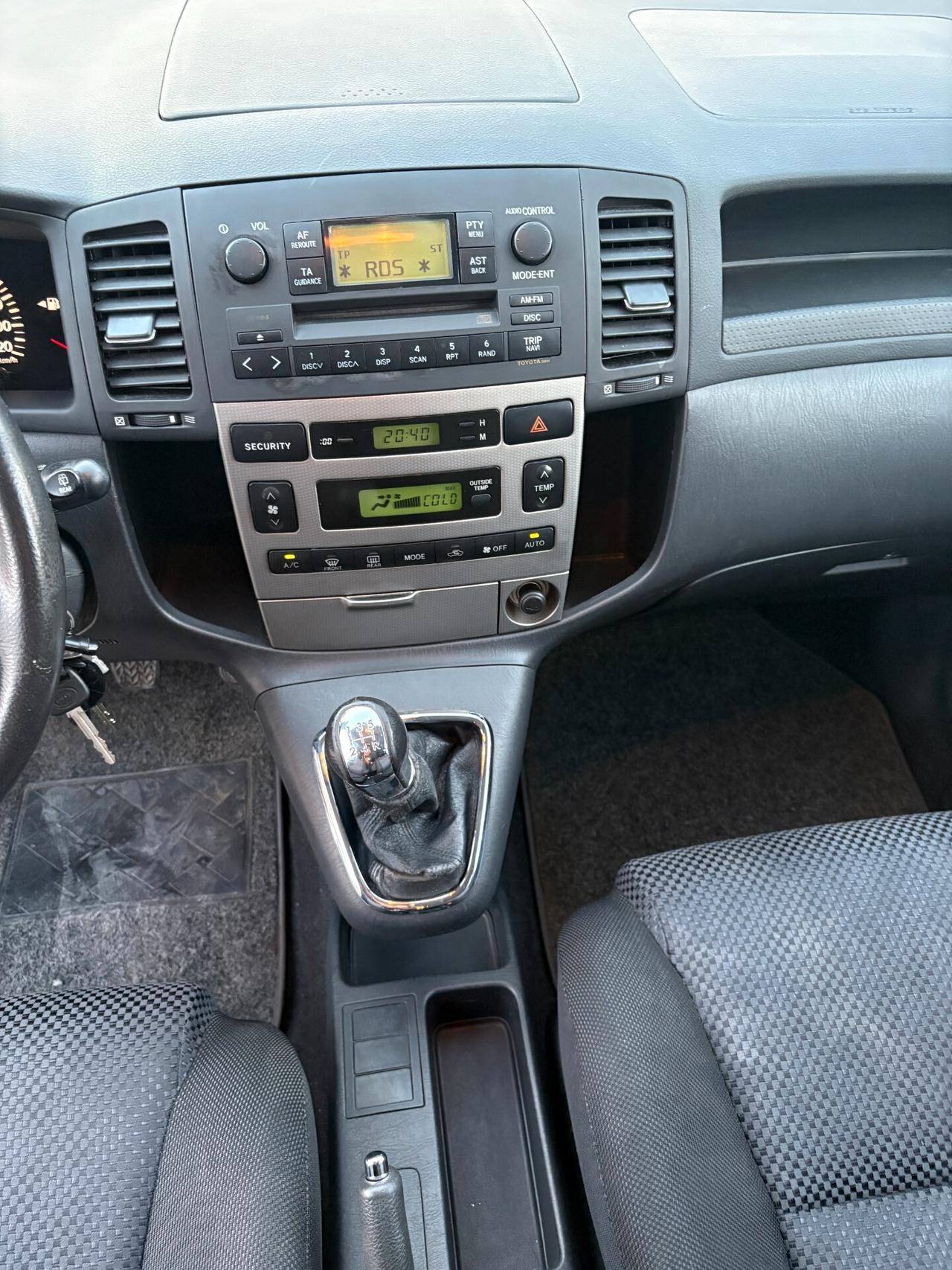 Toyota Corolla Verso 1.6 Benzina -Unico proprietario!