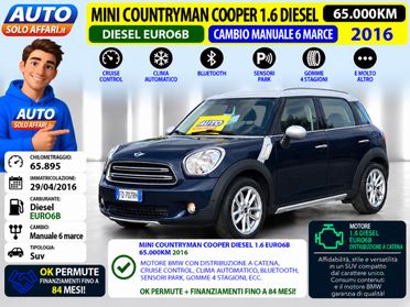 Mini Countryman Cooper D 1.6 EURO6B 65.000KM
