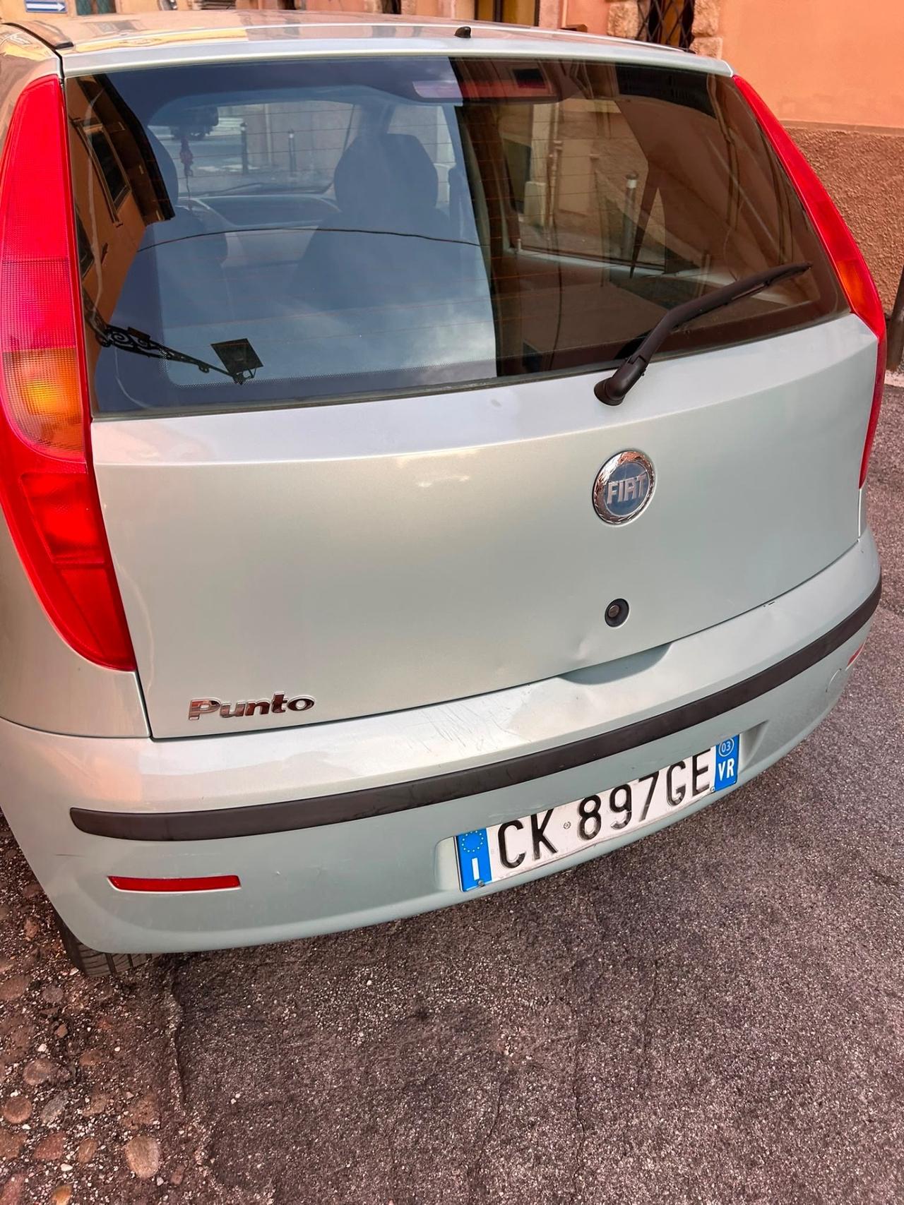 Fiat Punto 1.2i cat 5 porte EL unico proprietario