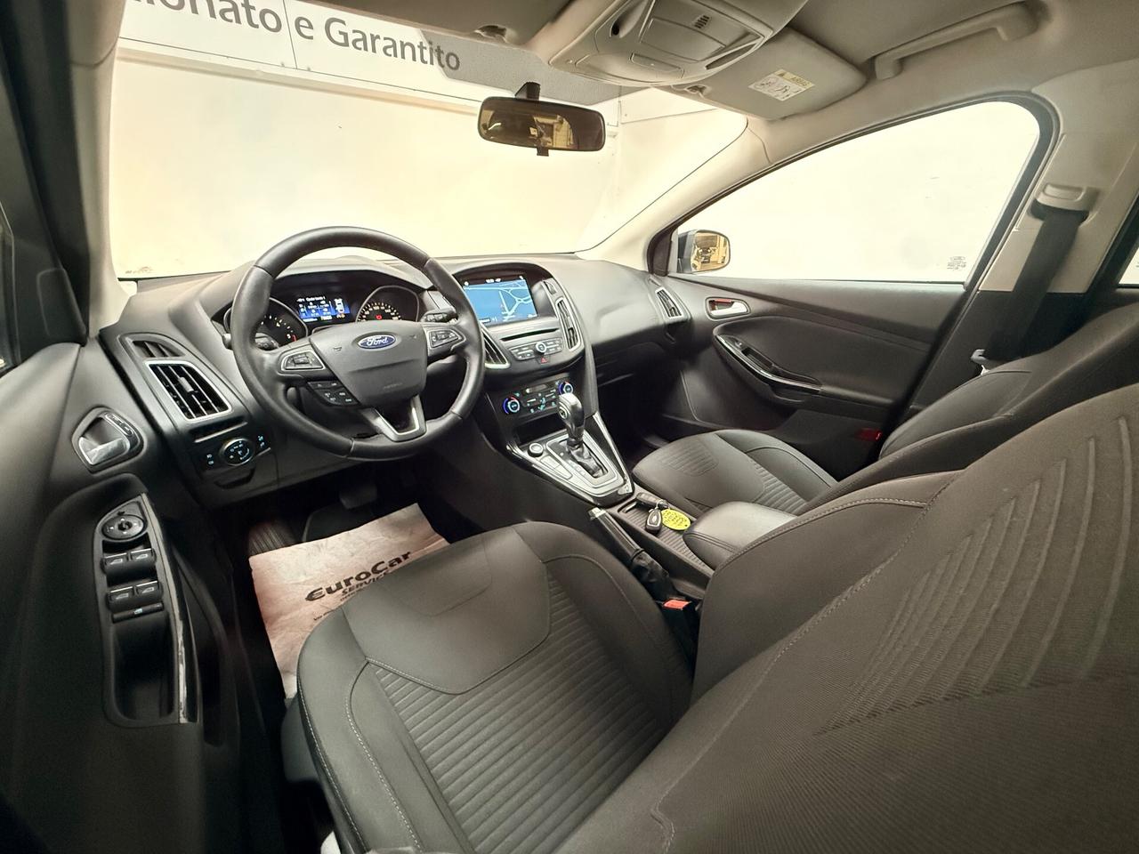 Ford Focus 1.5 TDCi 120 CV AUT. SW Titanium X 03/2017 EURO 6B NEOPATENTATI