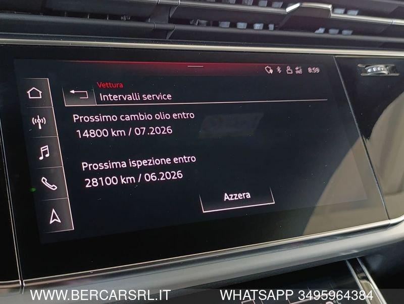 Audi Q8 Q8 50 TDI 286 CV quattro tiptronic Sport*TELECAMERA*SOSPENSIONI*SEDILI RISC*CL_22*
