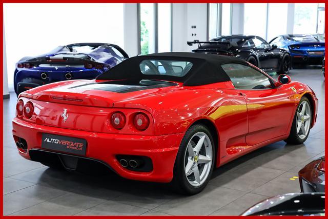 FERRARI 360 Spider MANUALE - TAGLIANDATA