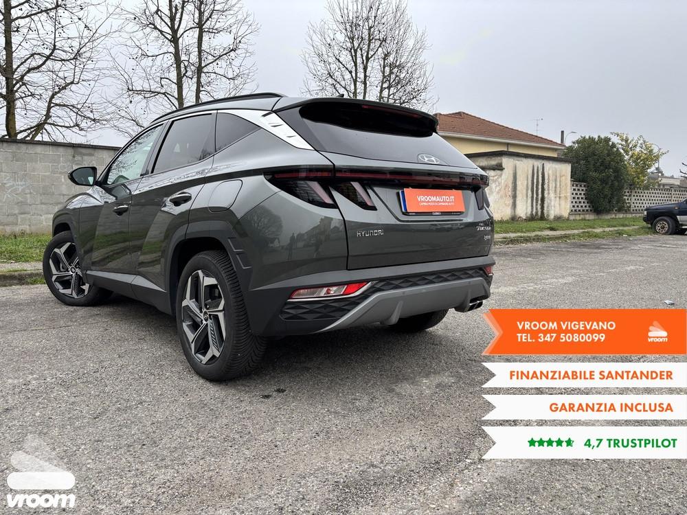 HYUNDAI Tucson 3ª serie Tucson 1.6 HEV aut. Ex...