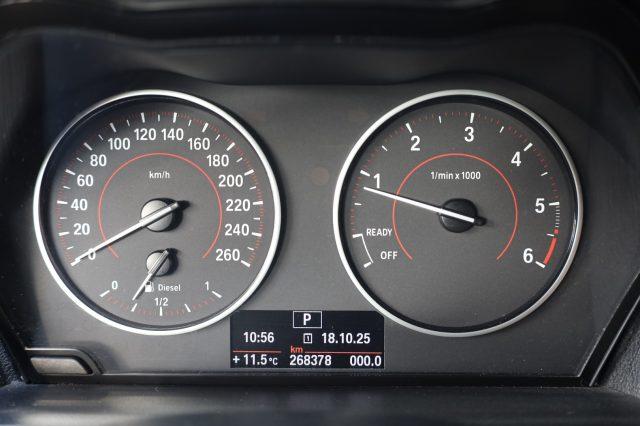 BMW 118 d 5p. Sport Automatica F20 Pelle ROSSA Cartier 18"