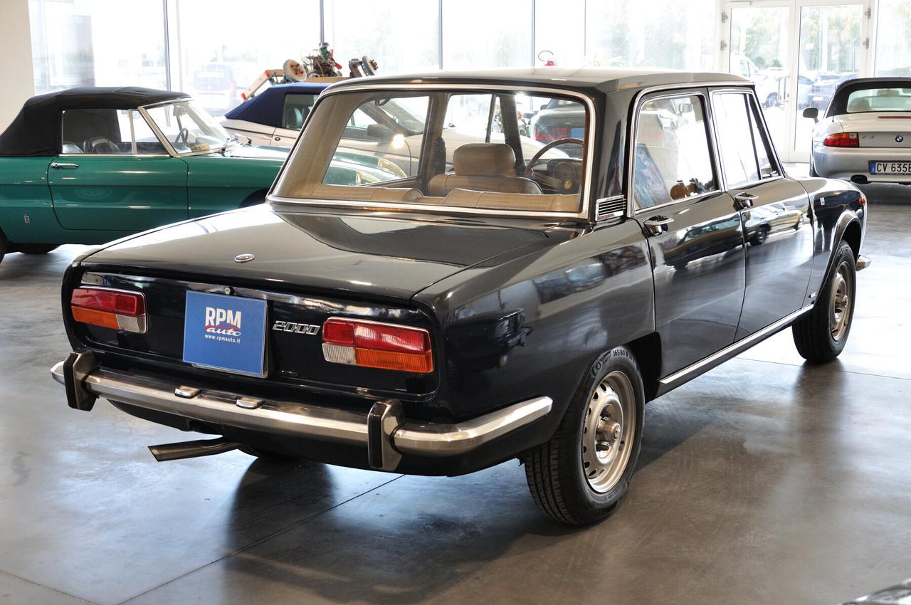 Alfa Romeo 2000 tipo 105.12 Conservata Omologata RIAR