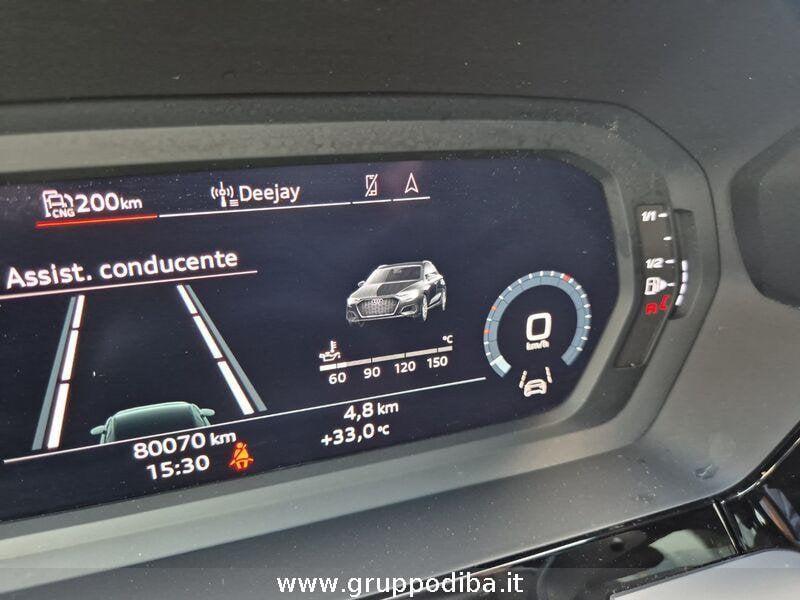 Audi A3 IV 2020 Sportback Benzina Sportback 30 1.5 g-tron s-tronic